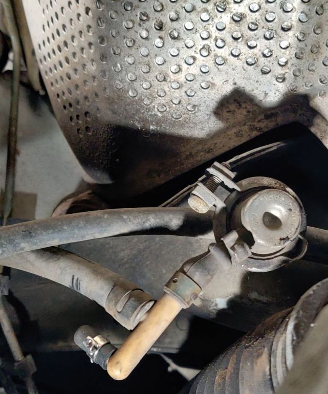 Vacuum line modification